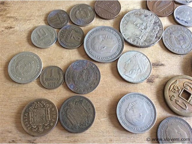 Lot munten divers - afbeelding 2 van  4