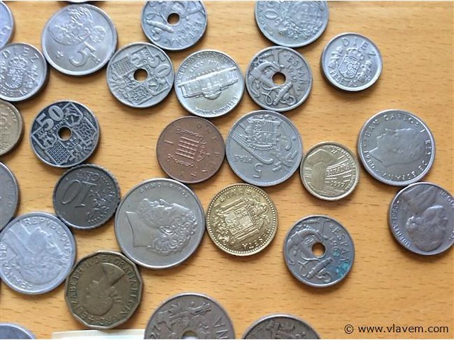 Lot munten divers - afbeelding 3 van  4