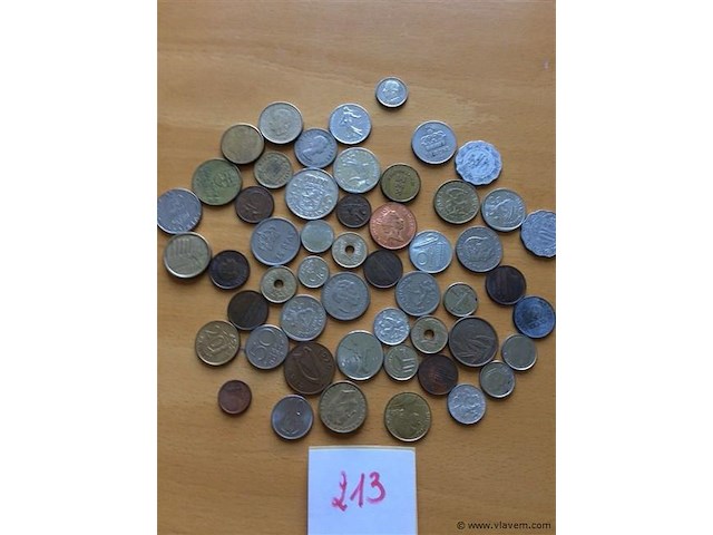 Lot munten divers - afbeelding 1 van  4