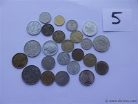 Lot munten divers - afbeelding 1 van  2