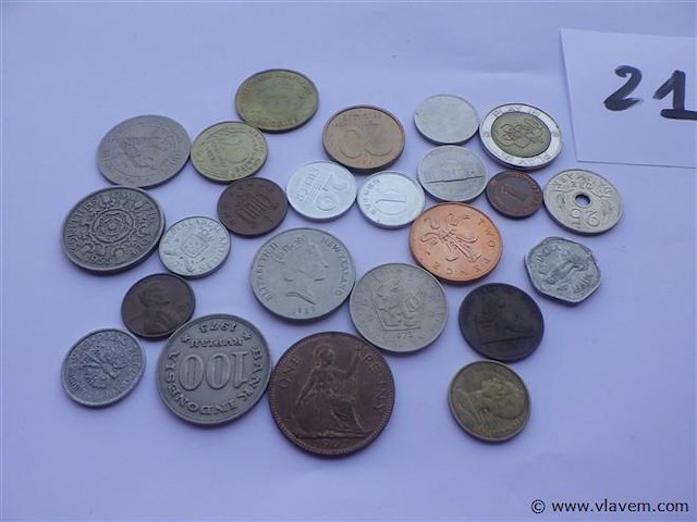 Lot munten divers - afbeelding 3 van  3