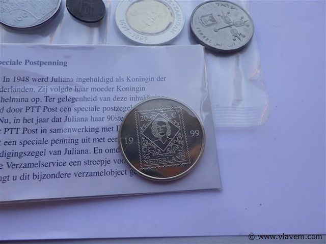 Lot munten divers - afbeelding 2 van  3