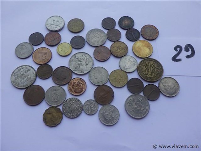Lot munten divers - afbeelding 3 van  3