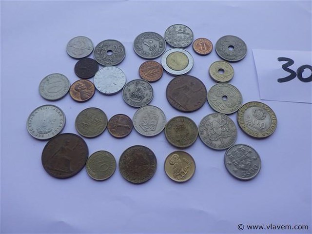 Lot munten divers - afbeelding 2 van  3