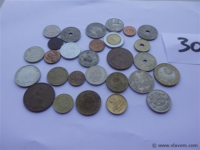 Lot munten divers - afbeelding 3 van  3