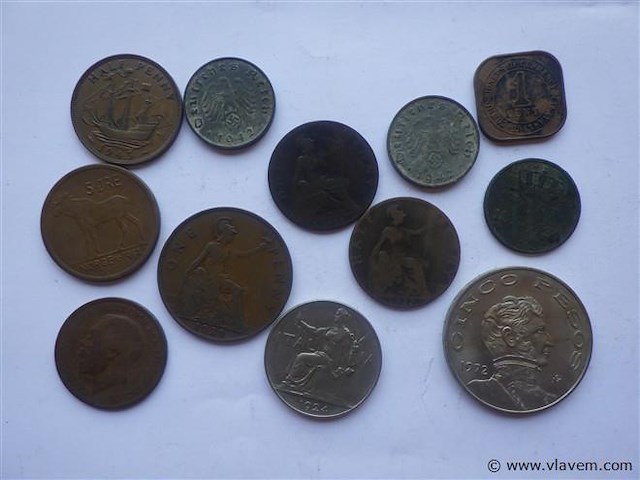 Lot munten divers - afbeelding 2 van  4