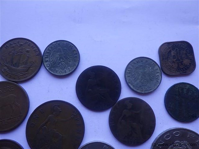 Lot munten divers - afbeelding 3 van  4