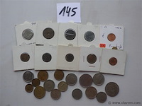 Lot munten divers - afbeelding 1 van  4