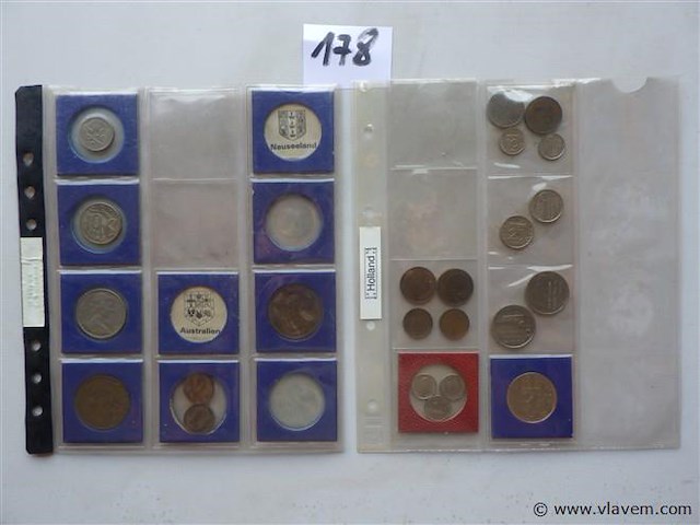 Lot munten divers - afbeelding 1 van  4