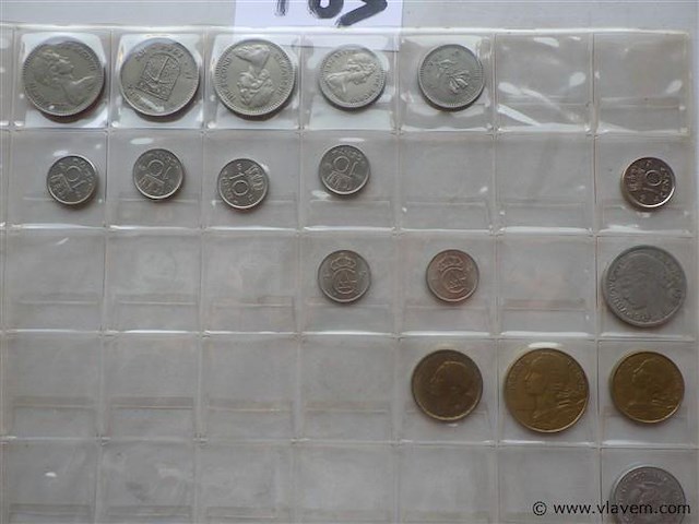 Lot munten divers - afbeelding 2 van  3