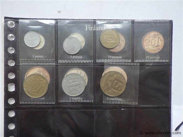 Lot munten finland en ijsland - afbeelding 2 van  3