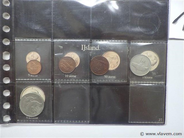Lot munten finland en ijsland - afbeelding 3 van  3