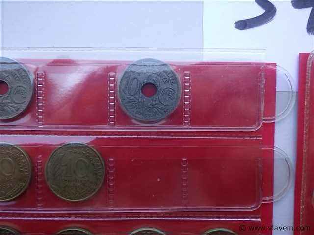 Lot munten frankrijk - afbeelding 5 van  5