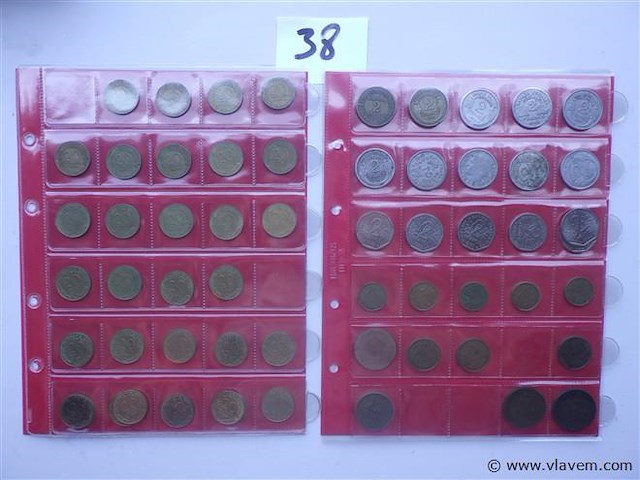 Lot munten frankrijk - afbeelding 1 van  6