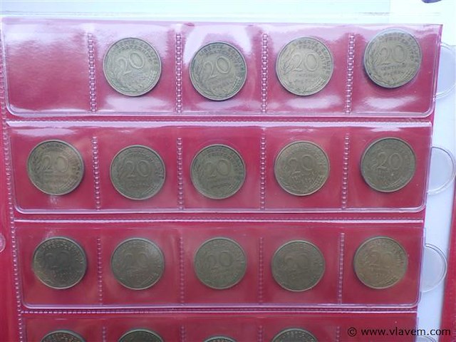 Lot munten frankrijk - afbeelding 2 van  6