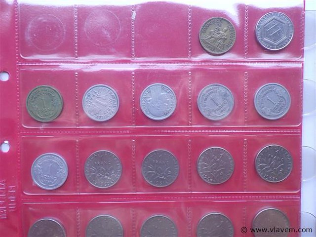 Lot munten frankrijk - afbeelding 2 van  5