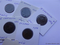 Lot munten in kartonhouders - afbeelding 4 van  7