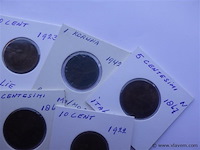 Lot munten in kartonhouders - afbeelding 5 van  7