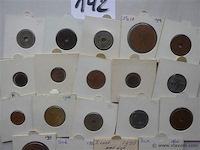 Lot munten in kartonhouders - afbeelding 3 van  3