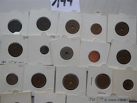 Lot munten in kartonhouders - afbeelding 3 van  5