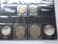 Lot munten india - afbeelding 3 van  3