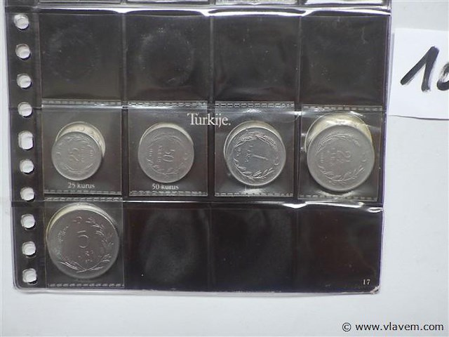 Lot munten turkije en joegoslavië - afbeelding 3 van  3