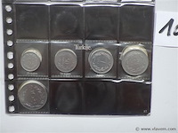 Lot munten turkije en joegoslavië - afbeelding 3 van  3
