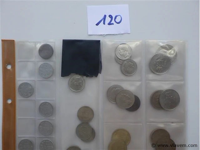 Lot munten uit luxemburg - afbeelding 2 van  4