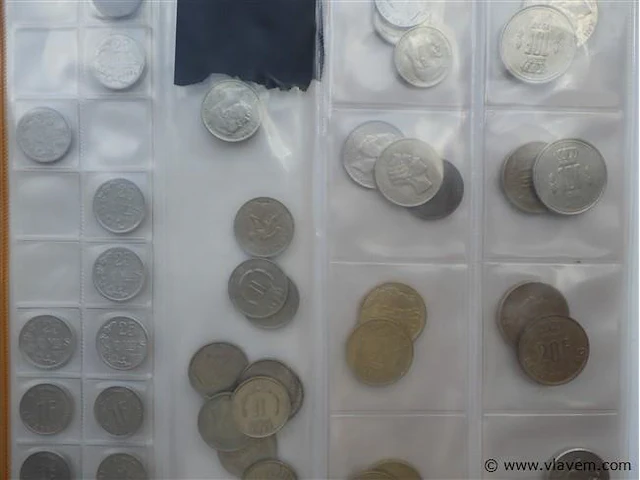 Lot munten uit luxemburg - afbeelding 3 van  4