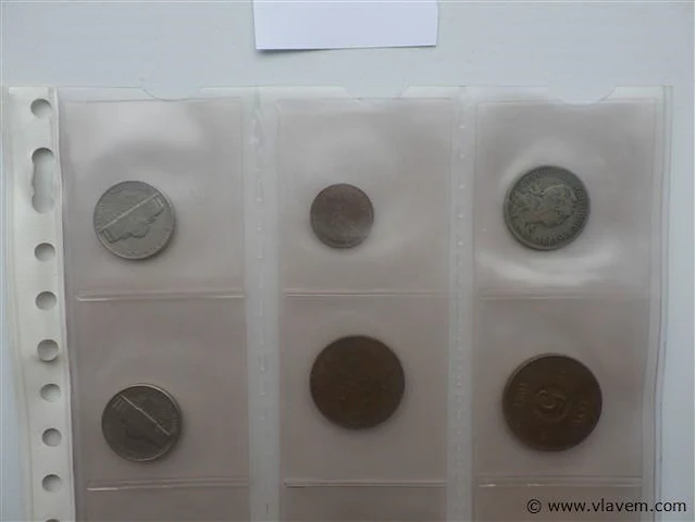 Lot munten waaronder amerika - afbeelding 2 van  3