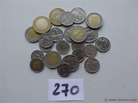 Lot munten zuid-afrika en mexico - afbeelding 1 van  4