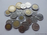Lot munten zuid-afrika en mexico - afbeelding 2 van  4
