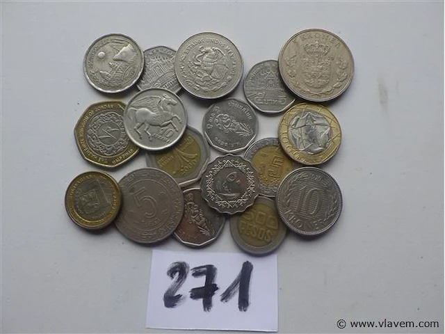 Lot munten - afbeelding 1 van  3