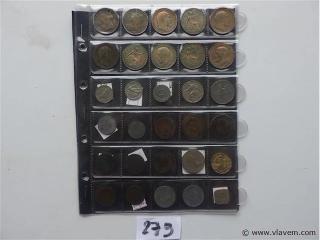 Lot munten - afbeelding 1 van  5