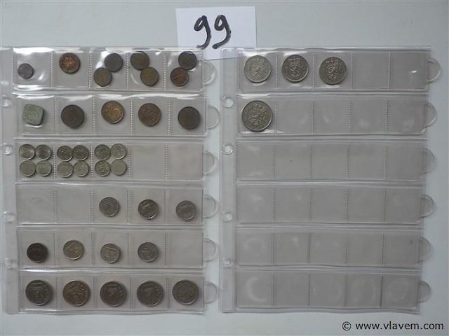 Lot nederlandse munten divers - afbeelding 1 van  4