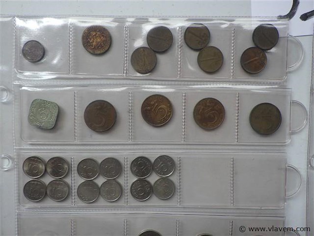 Lot nederlandse munten divers - afbeelding 2 van  4