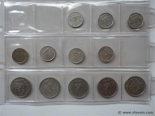 Lot nederlandse munten divers - afbeelding 3 van  4