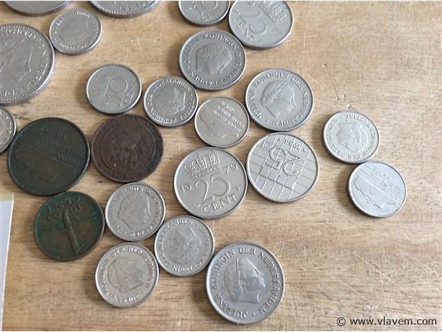 Lot nederlandse munten - afbeelding 2 van  3
