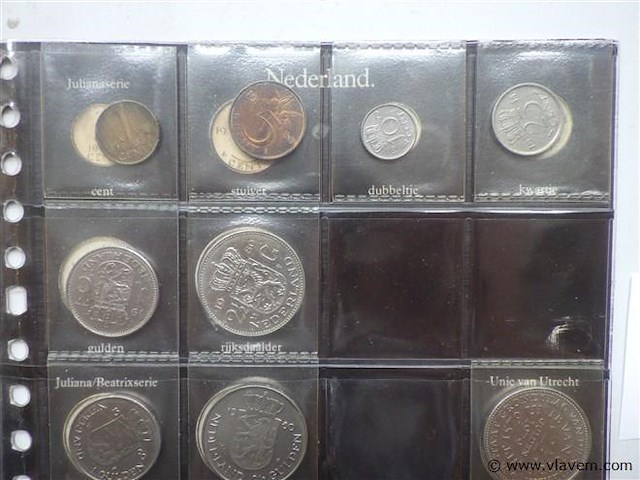 Lot nederlandse munten - afbeelding 2 van  3
