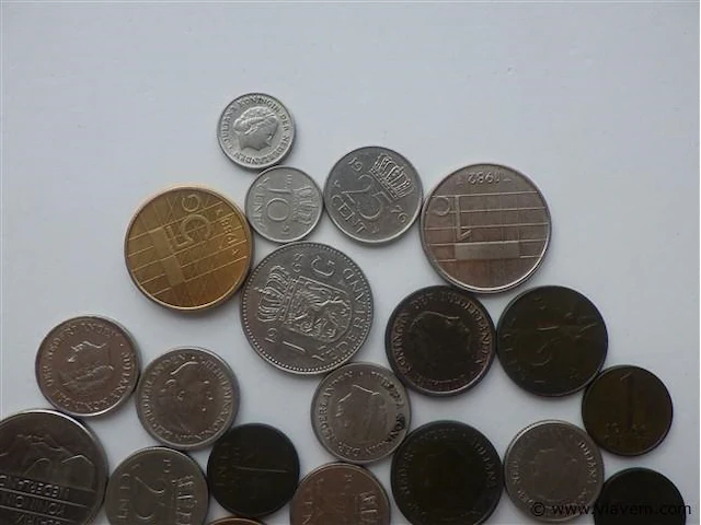 Lot nederlandse munten - afbeelding 2 van  4