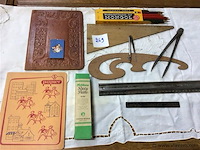 Lot oud bureaumateriaal - afbeelding 1 van  3