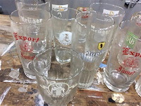 Lot oude bierglazen - afbeelding 4 van  4