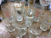 Lot oude bierglazen - afbeelding 2 van  4