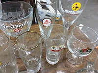 Lot oude bierglazen - afbeelding 3 van  4
