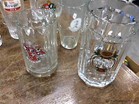 Lot oude bierglazen - afbeelding 4 van  4