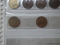 Lot oude britse munten penny's - afbeelding 5 van  5