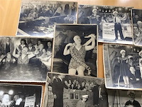 Lot oude foto's circus/kermis - afbeelding 2 van  6