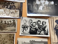 Lot oude foto's circus/kermis - afbeelding 4 van  6