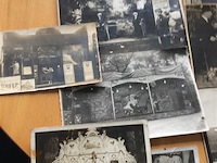 Lot oude foto's circus/kermis - afbeelding 6 van  6