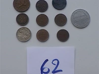 Lot oude nederlandse munten en penningen